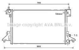 Теплообменник AVA QUALITY COOLING OL2601