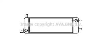 масляный радиатор, двигательное масло AVA QUALITY COOLING OL3149