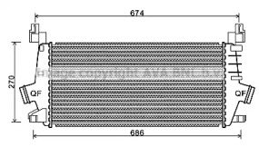 Теплообменник AVA QUALITY COOLING OL4548