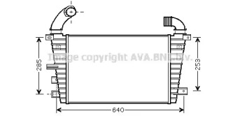 Теплообменник AVA QUALITY COOLING OL4585