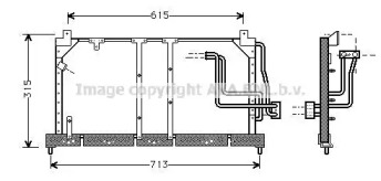 Конденсатор AVA QUALITY COOLING OL5224