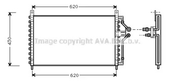 Конденсатор AVA QUALITY COOLING OL5226