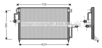 Конденсатор AVA QUALITY COOLING OL5227