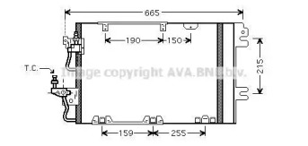 Конденсатор AVA QUALITY COOLING OL5384D