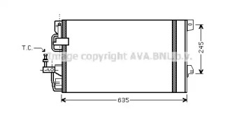 Конденсатор AVA QUALITY COOLING OL5390