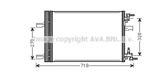 Конденсатор AVA QUALITY COOLING OL5500