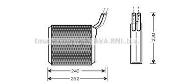 Теплообменник AVA QUALITY COOLING OL6205