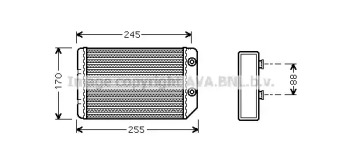 Теплообменник AVA QUALITY COOLING OL6314