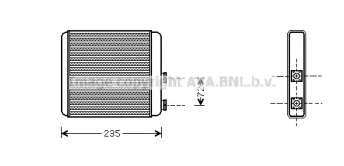 Теплообменник AVA QUALITY COOLING OL6321