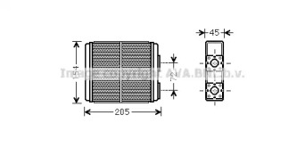 Теплообменник AVA QUALITY COOLING OL6403