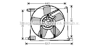 Вентилятор AVA QUALITY COOLING OL7501