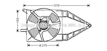 Вентилятор AVA QUALITY COOLING OL7503