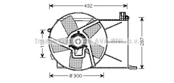 Вентилятор AVA QUALITY COOLING OL7510