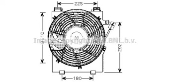 Вентилятор AVA QUALITY COOLING OL7518