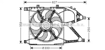 Вентилятор AVA QUALITY COOLING OL7519