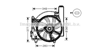 Вентилятор AVA QUALITY COOLING OL7531