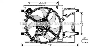 Вентилятор AVA QUALITY COOLING OL7539