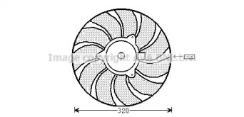 Вентилятор AVA QUALITY COOLING OL7540