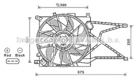 Вентилятор AVA QUALITY COOLING OL7596