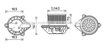 Электродвигатель AVA QUALITY COOLING OL8624