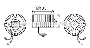 Электродвигатель AVA QUALITY COOLING OL8632