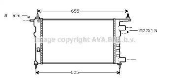 Теплообменник AVA QUALITY COOLING OLA2261