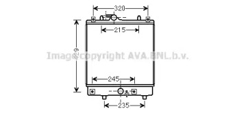 Теплообменник AVA QUALITY COOLING OLA2542