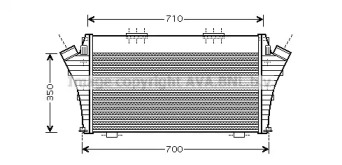 Теплообменник AVA QUALITY COOLING OLA4401