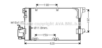 Конденсатор AVA QUALITY COOLING OLA5251D