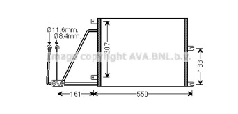 Конденсатор AVA QUALITY COOLING OLA5265