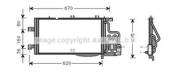 Конденсатор AVA QUALITY COOLING OLA5310D