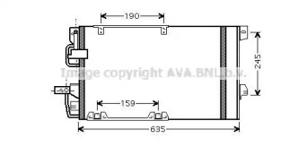 Конденсатор AVA QUALITY COOLING OLA5326D