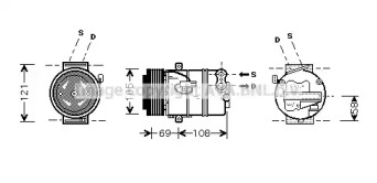 Компрессор AVA QUALITY COOLING OLAK426