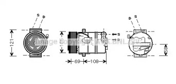 Компрессор AVA QUALITY COOLING OLAK438