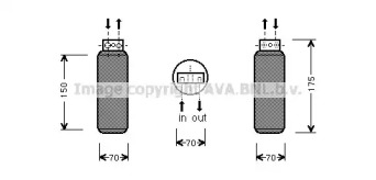 Осушитель AVA QUALITY COOLING OLD291