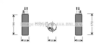 Осушитель AVA QUALITY COOLING OLD371