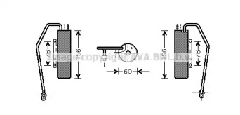 Осушитель AVA QUALITY COOLING OLD398