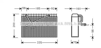 Испаритель AVA QUALITY COOLING OLV299