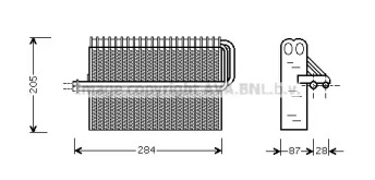 Испаритель AVA QUALITY COOLING OLV344