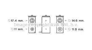 Клапан AVA QUALITY COOLING PE1376