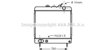 Теплообменник AVA QUALITY COOLING PE2034