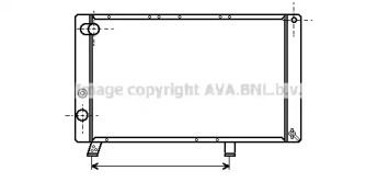 Теплообменник AVA QUALITY COOLING PE2043