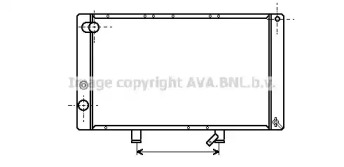 Теплообменник AVA QUALITY COOLING PE2057