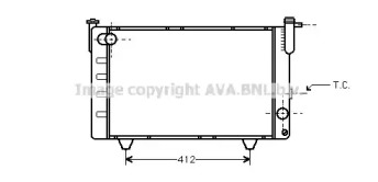 Теплообменник AVA QUALITY COOLING PE2072