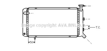 Теплообменник AVA QUALITY COOLING PE2077