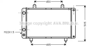 Теплообменник AVA QUALITY COOLING PE2082