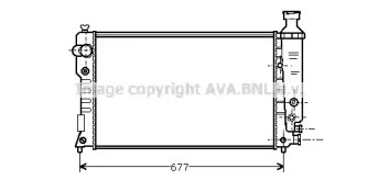 Теплообменник AVA QUALITY COOLING PE2128