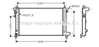 Теплообменник AVA QUALITY COOLING PE2149