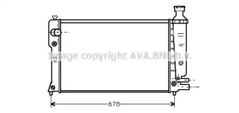 Теплообменник AVA QUALITY COOLING PE2152