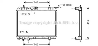 Теплообменник AVA QUALITY COOLING PE2190